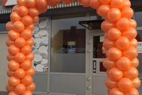 Dekoracje sklepów balonami Kętrzyn